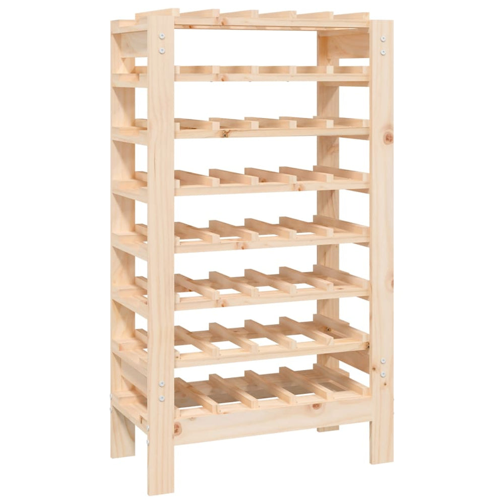 Weinregal aus Kiefernholz für 40 Flaschen
