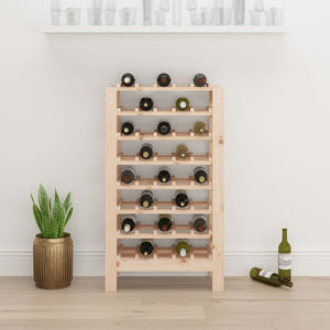 Weinregal aus Kiefernholz für 40 Flaschen