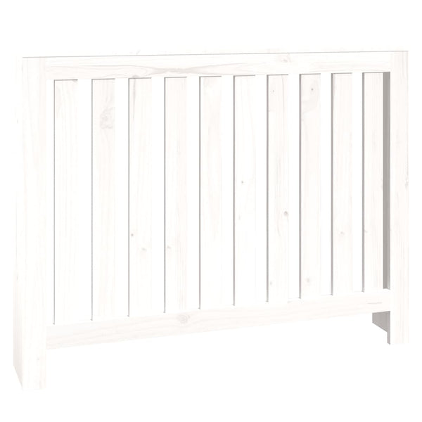 Weiße Heizkörperverkleidung Kiefer Massivholz 108,5cm