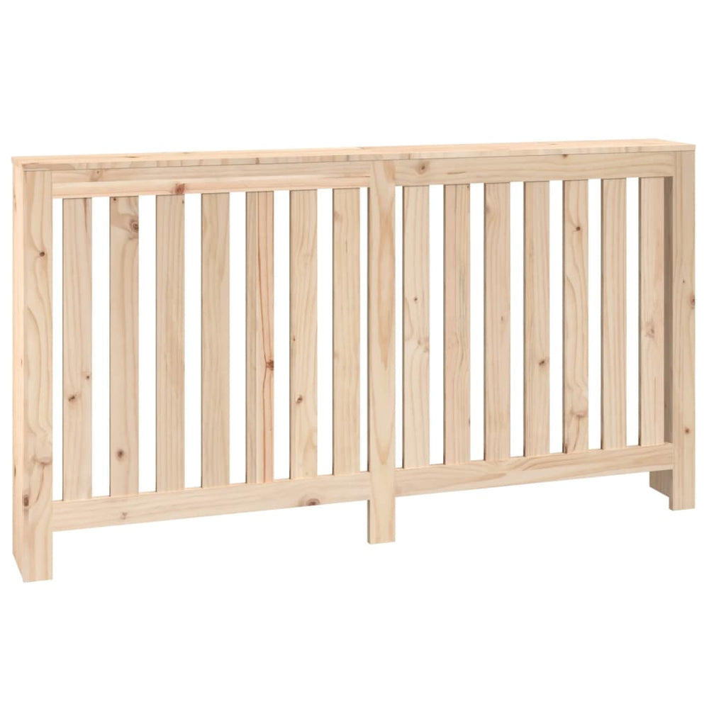vidaXL Radiator Cover 153x19x84 cm Solid Pine Wood