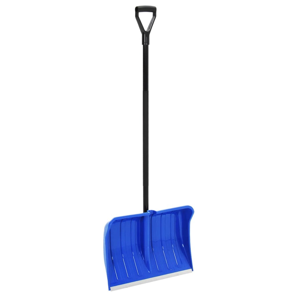 vidaXL Pelle à neige bleue 147 cm Métal