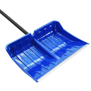Blaue Metall Schneeschaufel 147cm