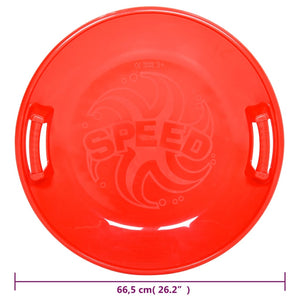 Roter Schneerutscher 66,5 cm