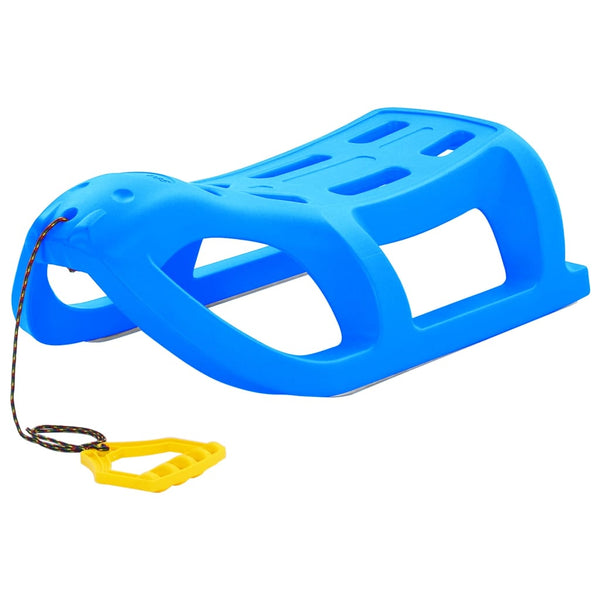 Blauer Polypropylen Schlitten 80cm