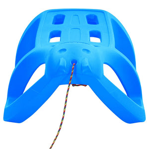 Blauer Polypropylen Schlitten 80cm