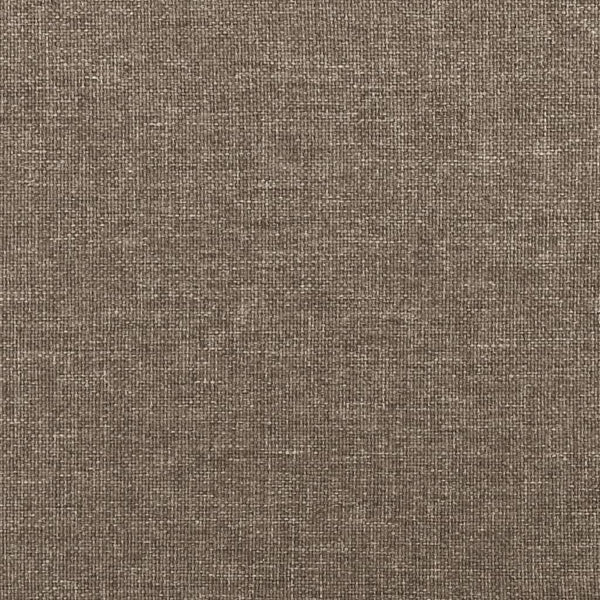 Boxspringbett mit Matratze Taupe 90x200 cm Stoff