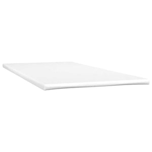 vidaXL Lit coffre avec matelas Bleu foncé 100x200 cm Velours