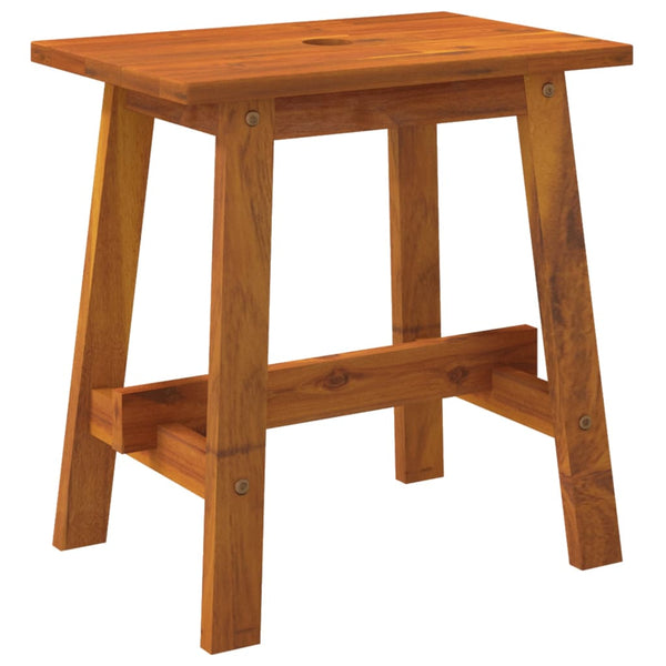 Hocker 45x29x45 cm Rechteckig Massivholz Akazie