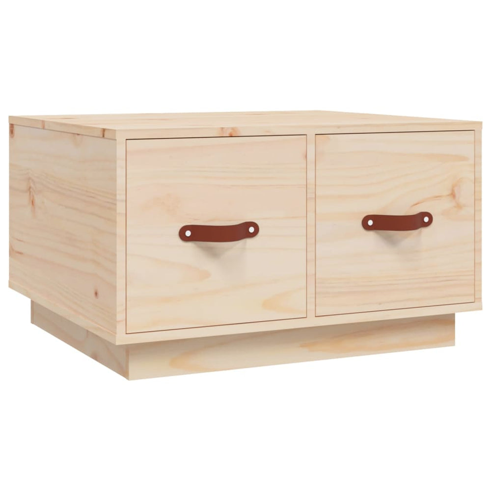 Couchtisch Kiefer Massivholz 60x53 cm