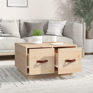 Couchtisch Kiefer Massivholz 60x53 cm