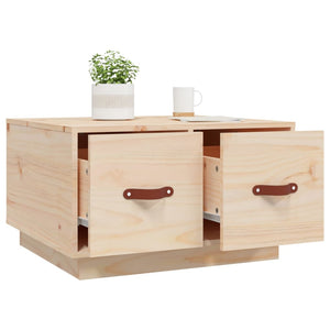 Couchtisch Kiefer Massivholz 60x53 cm