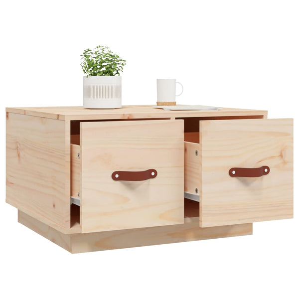 Couchtisch Kiefer Massivholz 60x53 cm
