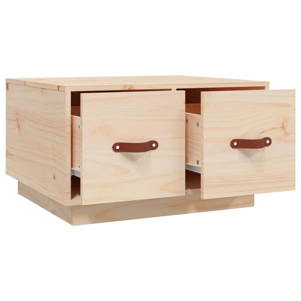 Couchtisch Kiefer Massivholz 60x53 cm