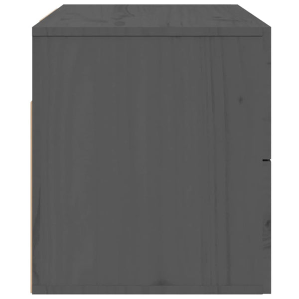 Grauer Wand-Nachttisch 50x36x40 cm