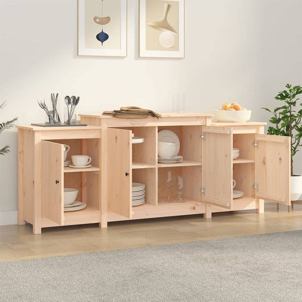 Massivholz Sideboard Kiefer 164cm