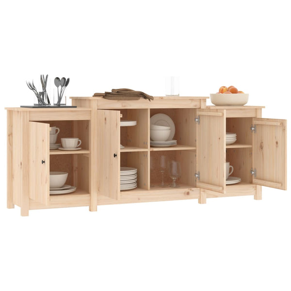 Massivholz Sideboard Kiefer 164cm