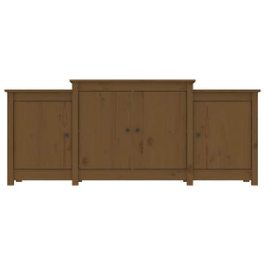 Sideboard Honigbraun 164 cm Kiefer Massivholz