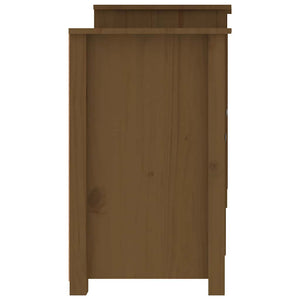 Sideboard Honigbraun 164 cm Kiefer Massivholz