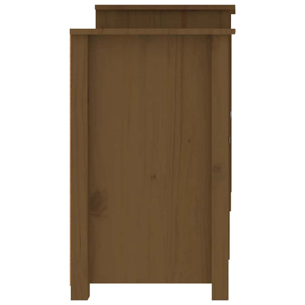 Sideboard Honigbraun 164 cm Kiefer Massivholz