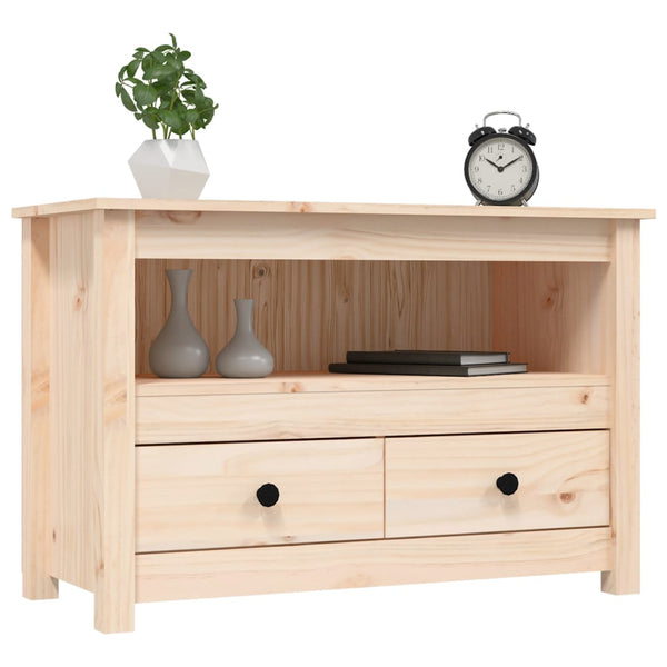 TV-Schrank Kiefer Massivholz 79 cm