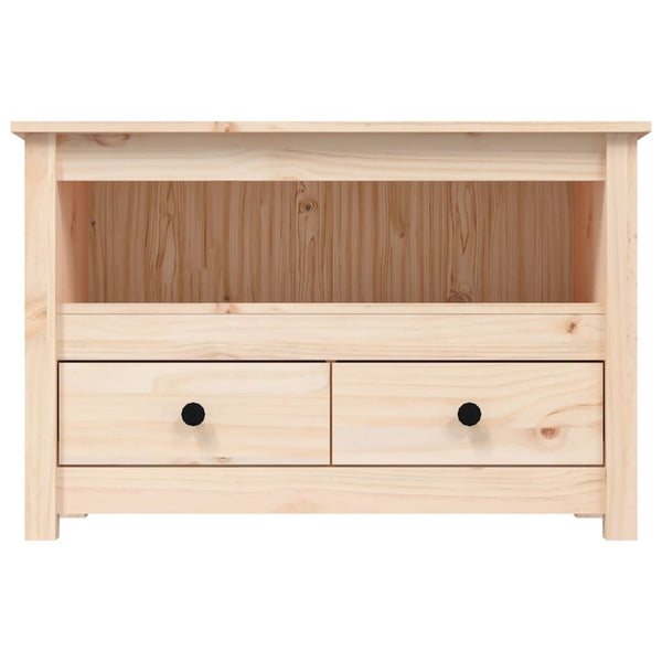 TV-Schrank Kiefer Massivholz 79 cm