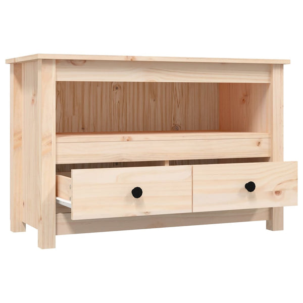 TV-Schrank Kiefer Massivholz 79 cm