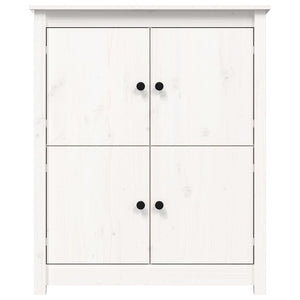 Weißes Kiefer Massivholz Sideboard 83x100cm