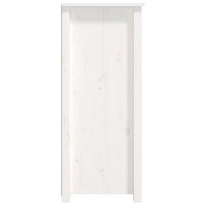 Weißes Kiefer Massivholz Sideboard 83x100cm