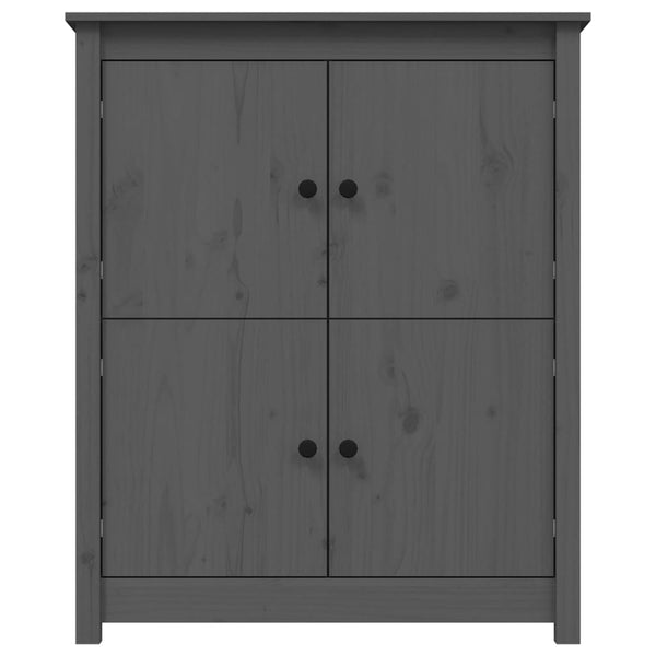 Graues Kiefer Sideboard 83x41,5x100cm