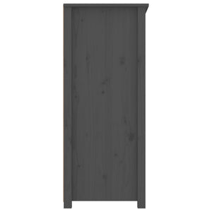 Graues Kiefer Sideboard 83x41,5x100cm