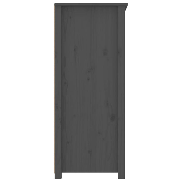 Graues Kiefer Sideboard 83x41,5x100cm