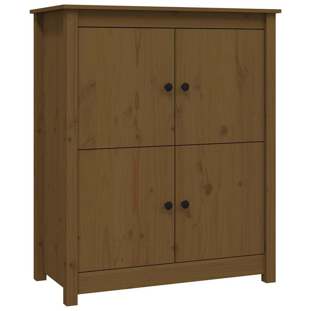 vidaXL Sideboard Honey Brown 83x41.5x100 cm Solid Pine Wood