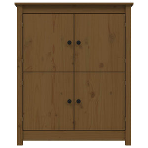 Honigbraunes Kiefer Sideboard, 83 cm