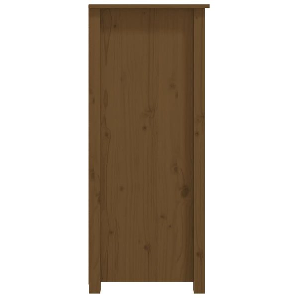 Honigbraunes Kiefer Sideboard, 83 cm