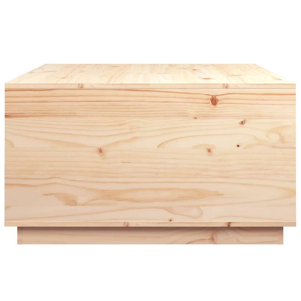 Couchtisch Kiefer Massivholz 80x80 cm