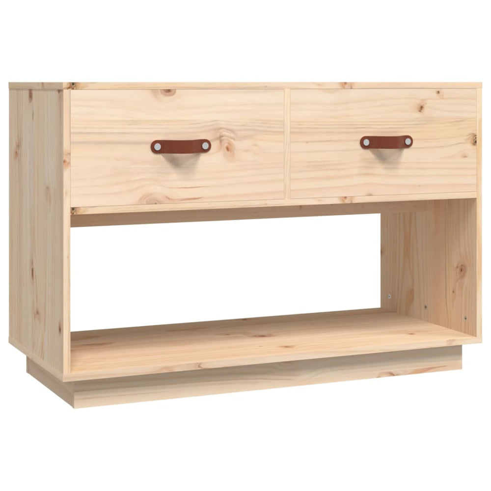 TV-Schrank Kiefer Massivholz 90x40x60 cm