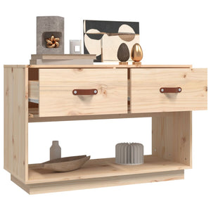 TV-Schrank Kiefer Massivholz 90x40x60 cm