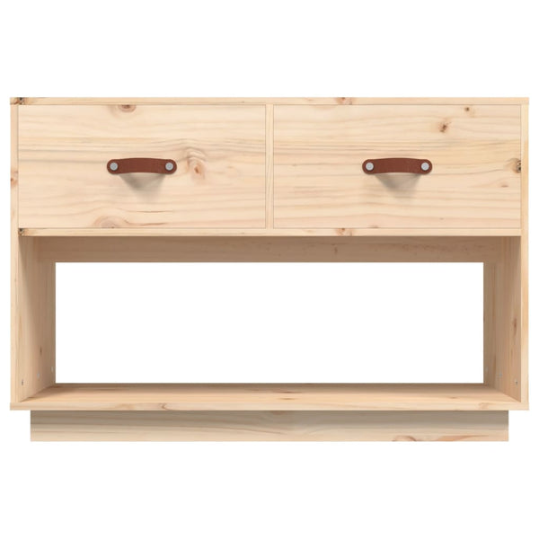 TV-Schrank Kiefer Massivholz 90x40x60 cm