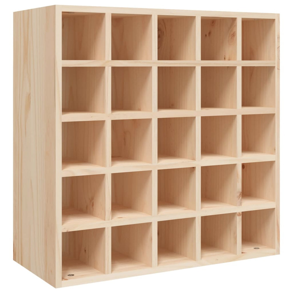 Weinschrank aus Kiefernholz für 25 Flaschen