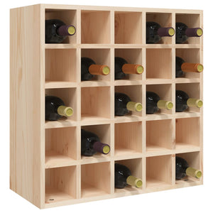 Weinschrank aus Kiefernholz für 25 Flaschen