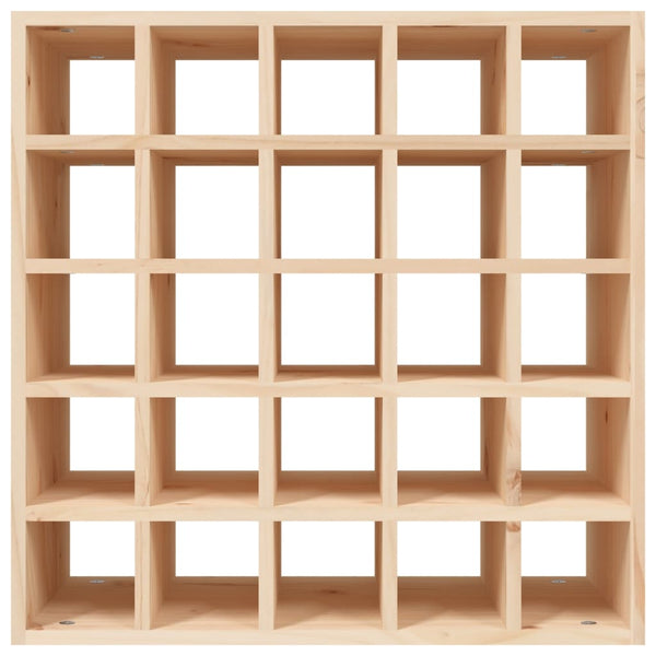Weinschrank aus Kiefernholz für 25 Flaschen