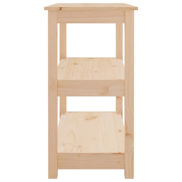 Kiefer Massivholz Konsolentisch 80cm