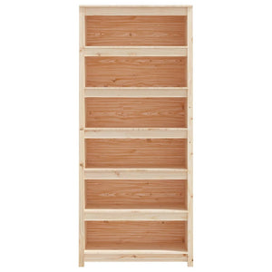 Massivholz Bücherregal Kiefer 80x183 cm