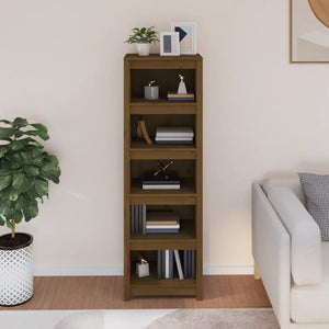 Bücherregal Honigbraun Kiefer Massivholz 154cm
