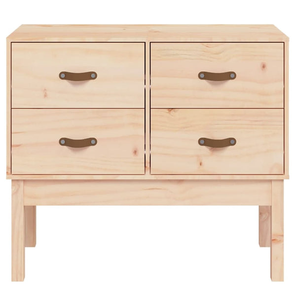 Kiefer Massivholz Konsolenschrank 90 cm