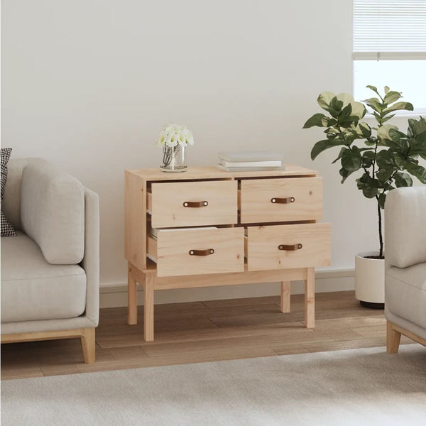 Kiefer Massivholz Konsolenschrank 90 cm