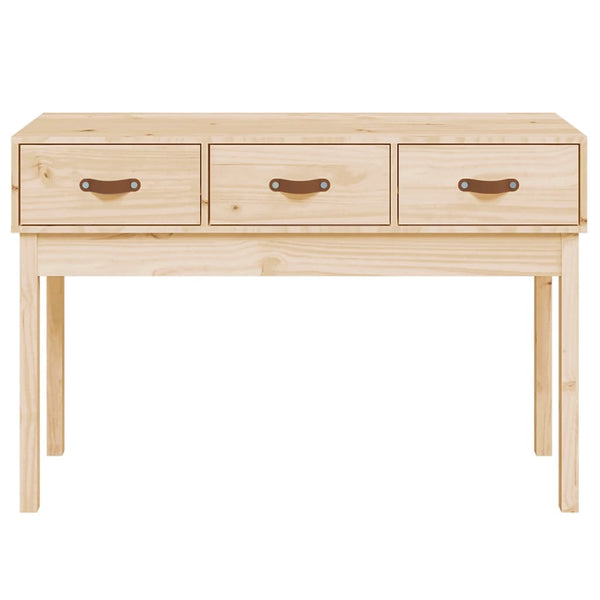 Massivholz Konsolentisch Kiefer 114 cm