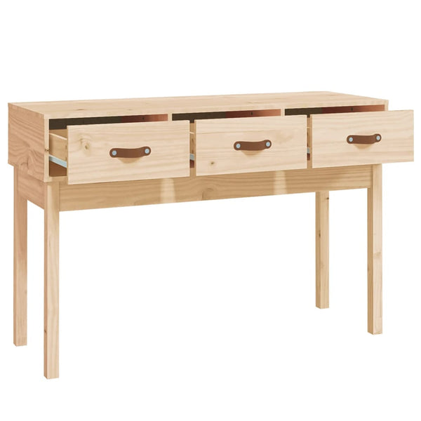 Massivholz Konsolentisch Kiefer 114 cm