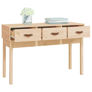 Massivholz Konsolentisch Kiefer 114 cm