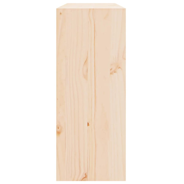 Weinregal aus Kiefernholz, 62 cm